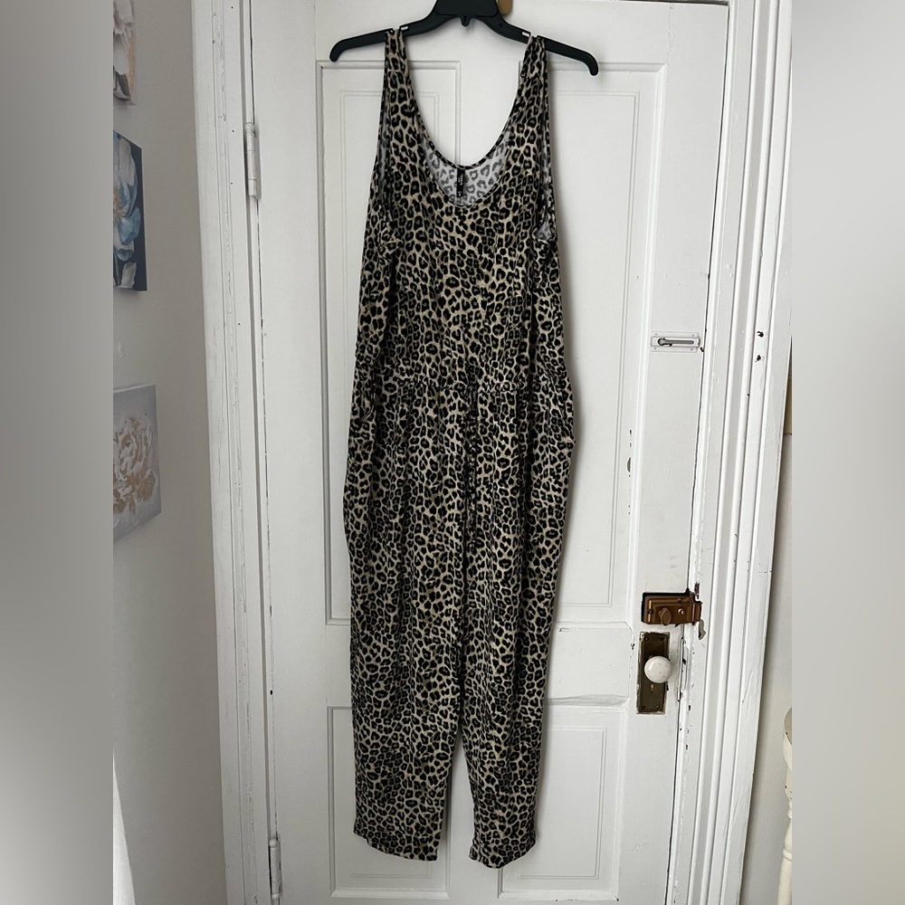 Torrid leopard print sleep romper